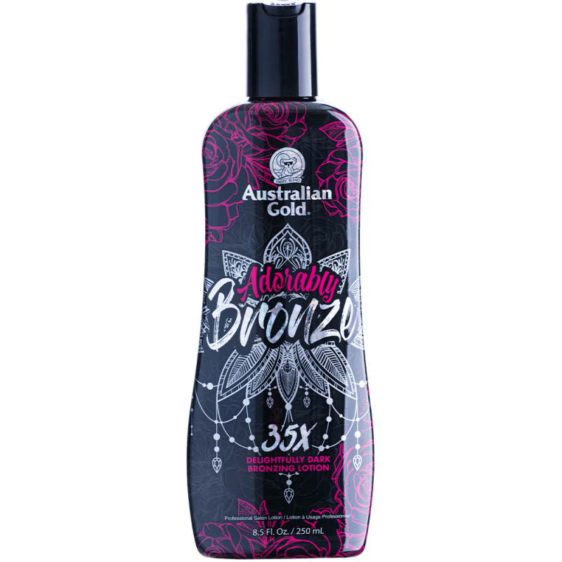Australian Gold Adorably Bronze Intensificatore Abbronzante 35X Bronzer DHA Olio Semi Canapa 250ml