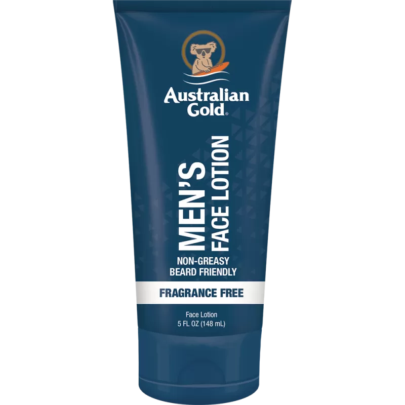 Australian Gold Men's Face Lotion 148 ml | Lozione Doposole Viso Uomo con Cocco e Acido Ialuronico