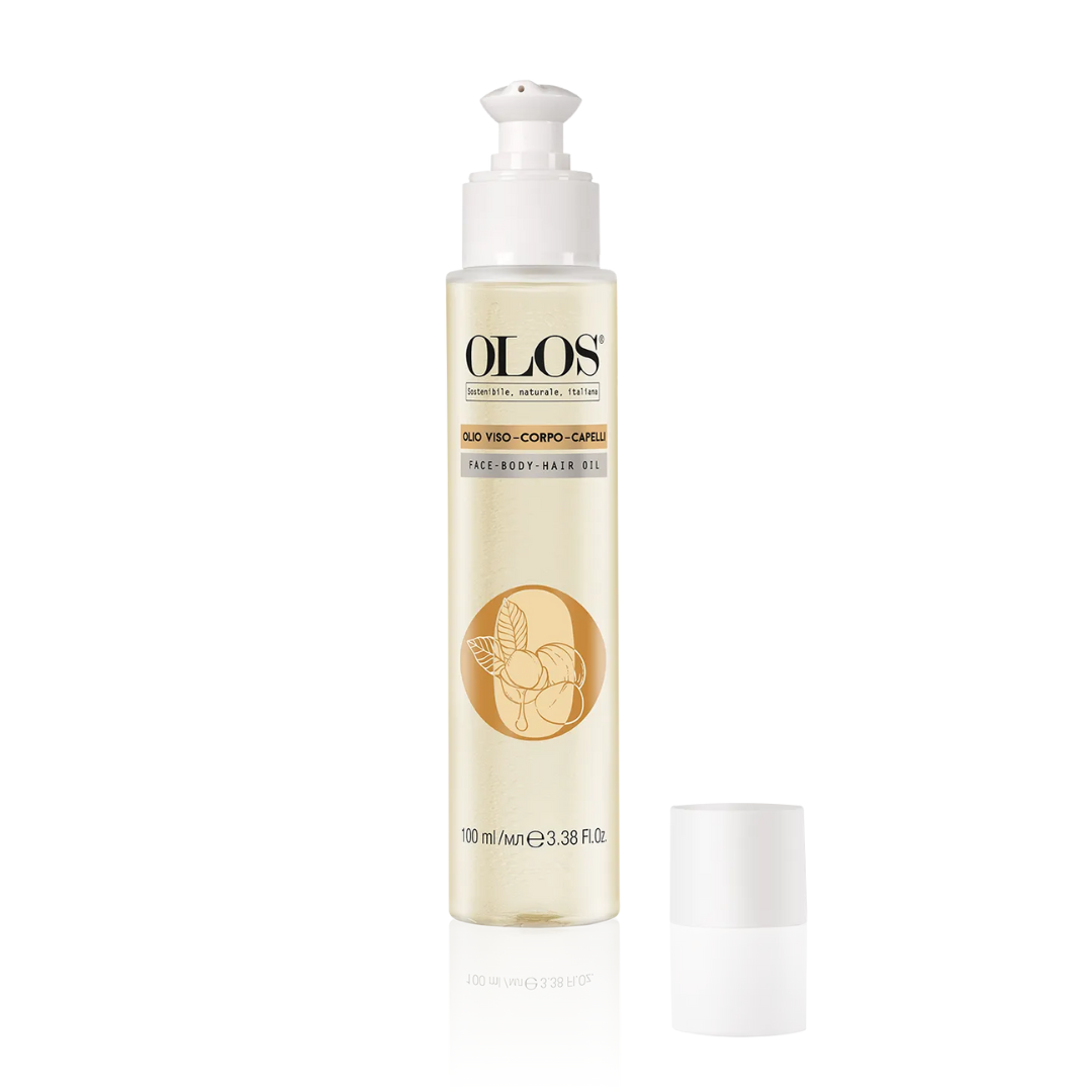 Olio Viso Corpo Capelli Multifunzione Nutriente 100ml | Olos Naturale