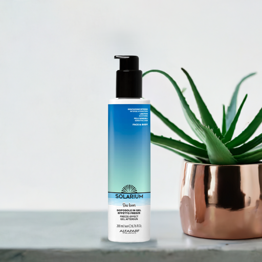 Solarium Sun After Doposole in Gel Effetto Freeze Aloe