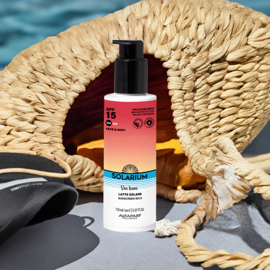 Solarium Sun Protection Latte Solare spf15 mare 2