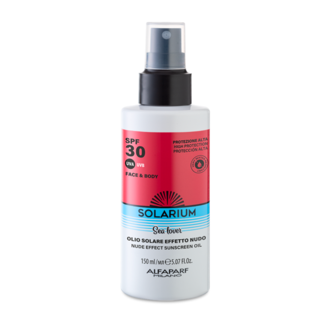 Solarium Sun Protection Olio Solare Effetto Nudo