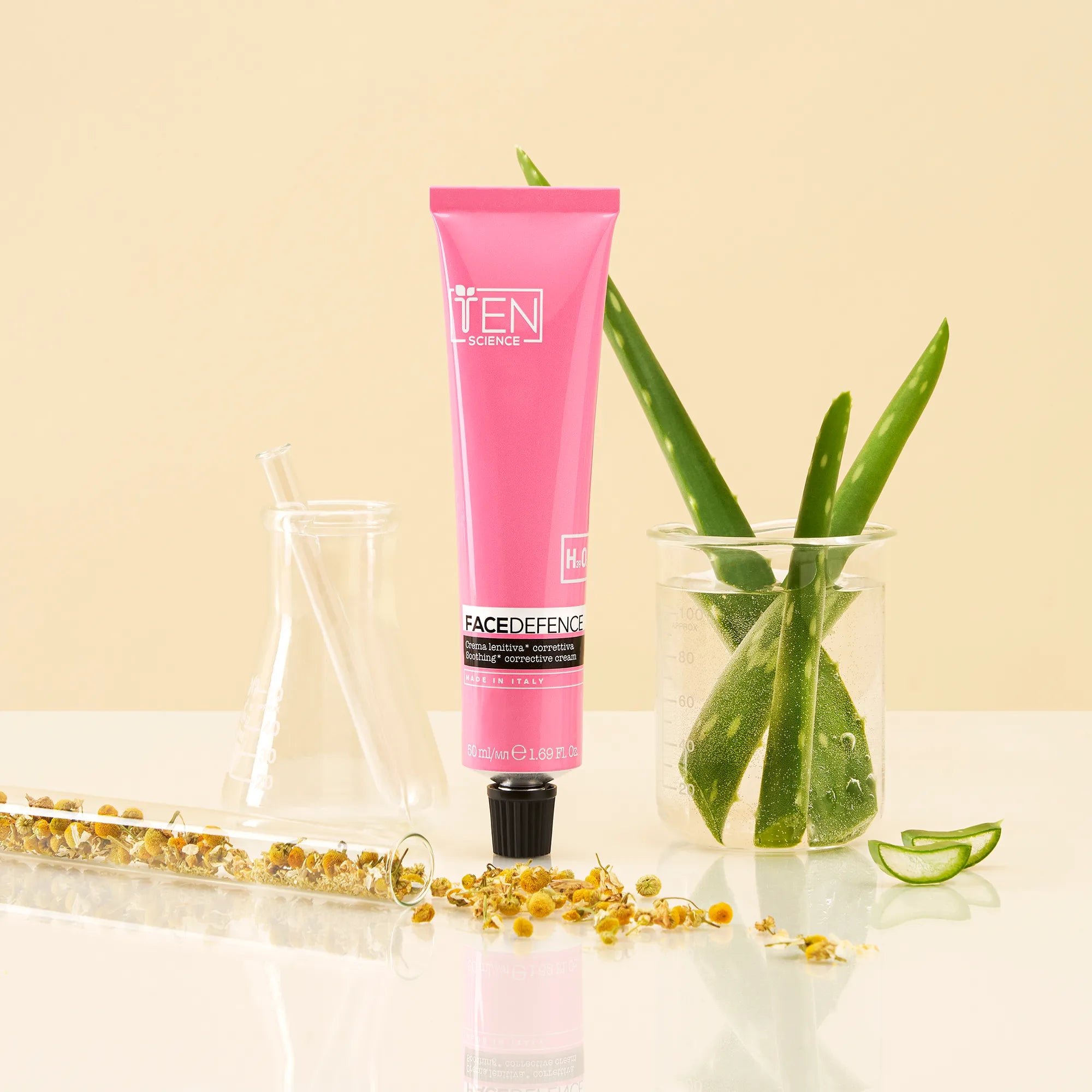 Ten Science Face Defence Crema Lenitiva Correttiva Nature