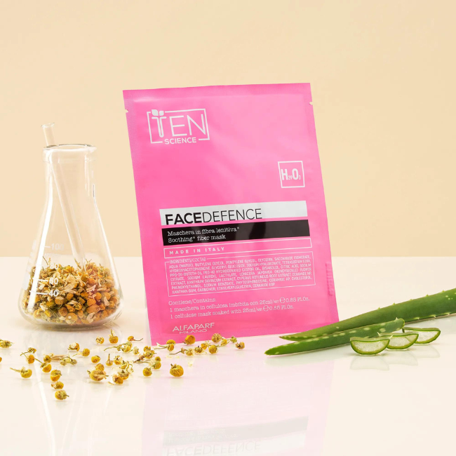 Ten Science Face Defence Maschera in Fibra Lenitiva Nature