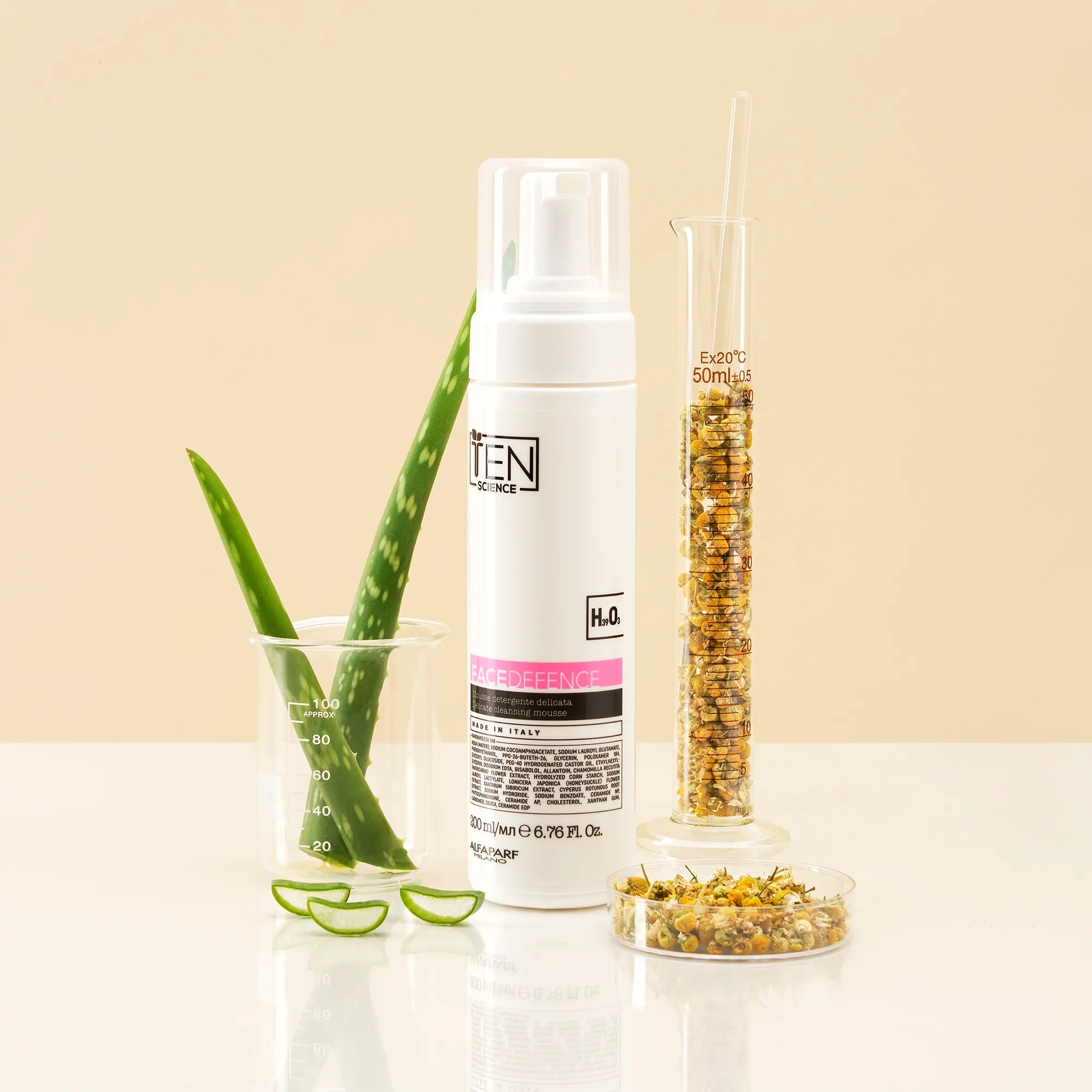 Ten Science Face Defence Mousse Detergente Delicata Nature