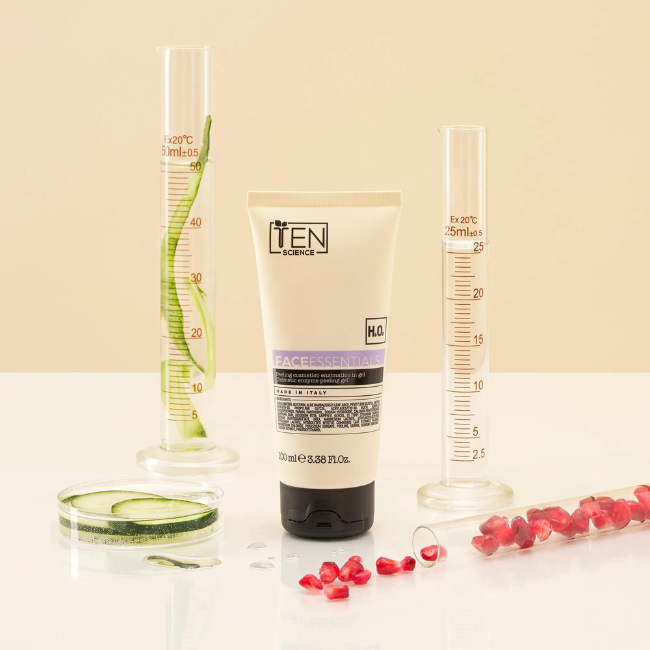 Ten Science Face Essentials Peeling Viso Cosmetico Enzimatico in Gel Nature