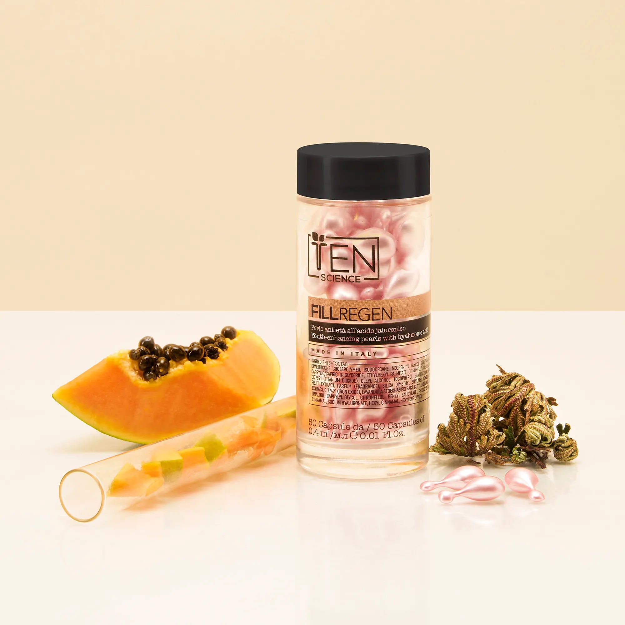 Ten Science Fill Regen Perle Antietà all'Acido Ialuronico nature