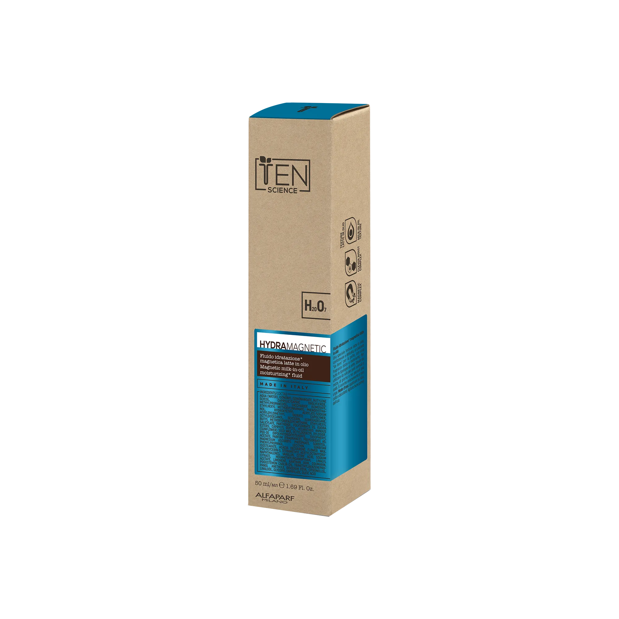 Ten Science Hydra Magnetic Fluido Idratazione Magnetica Latte in Olio Scatola