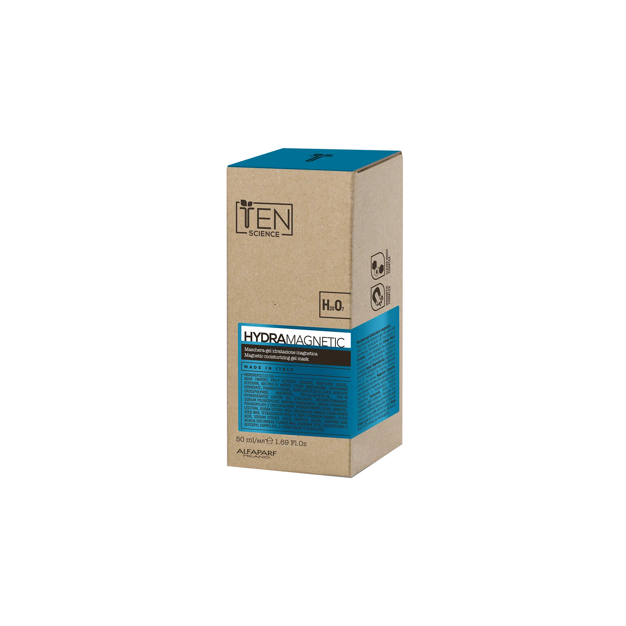 Ten Science Hydra Magnetic Maschera gel Idratazione Magnetica scatola