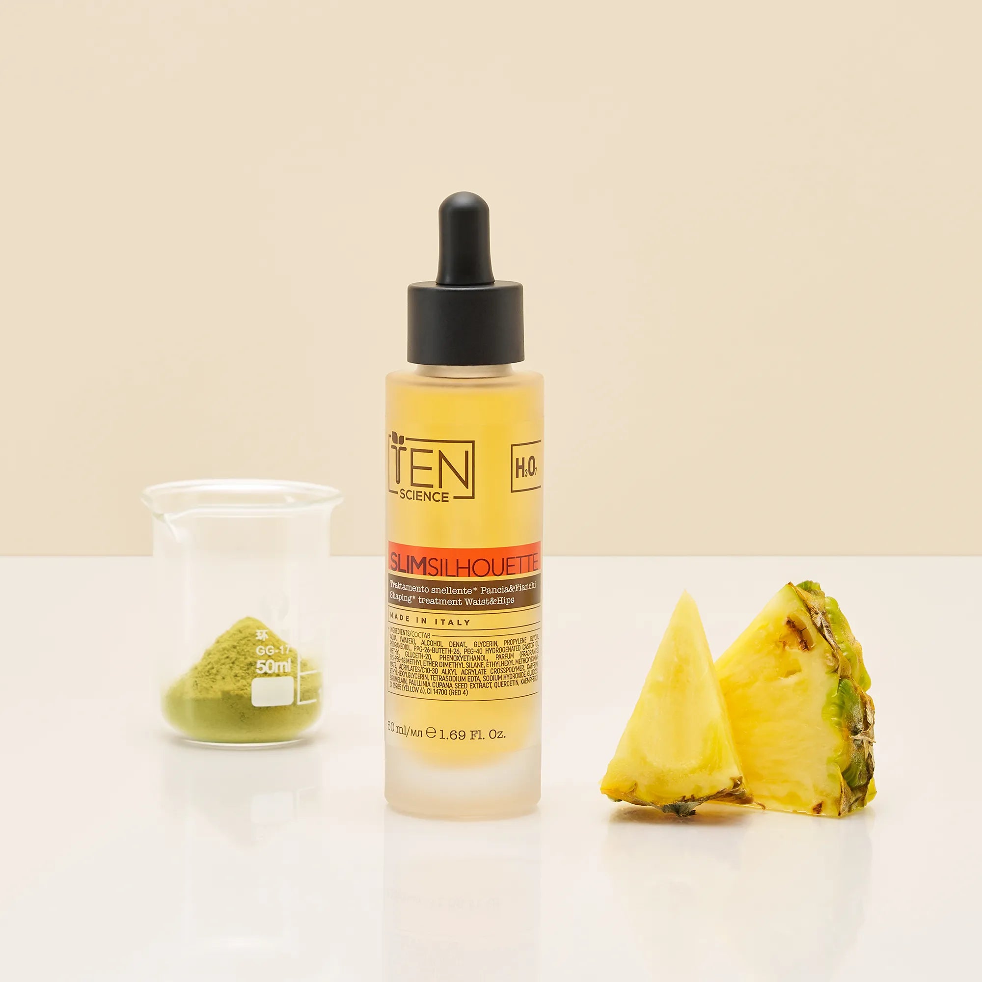 Ten Science Slim Silhouette Trattamento Snellente Pancia e Fianchi Nature