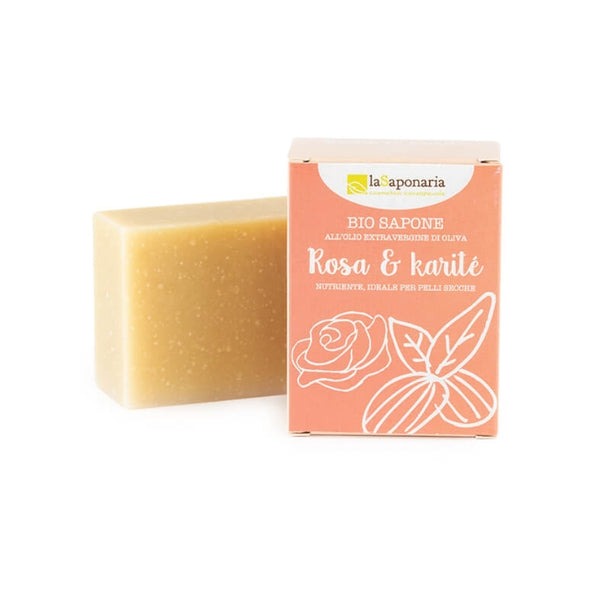 La Saponaria Sapone rosa e burro di karitè