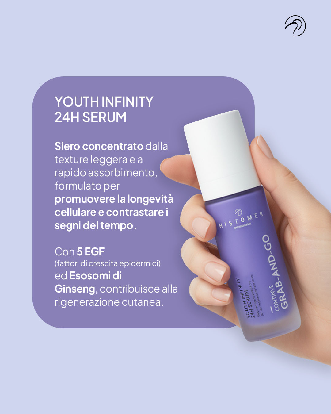 Histomer ContinVe YOUTH INFINITY 24H SERUM caratteristiche