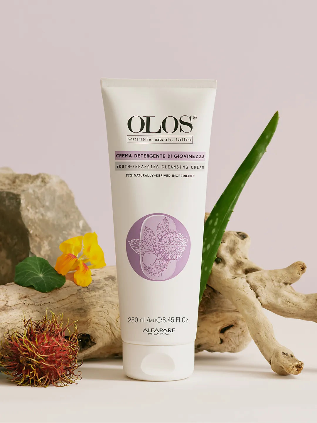 Olos Crema Detergente di Giovinezza Viso 250ml ambiente