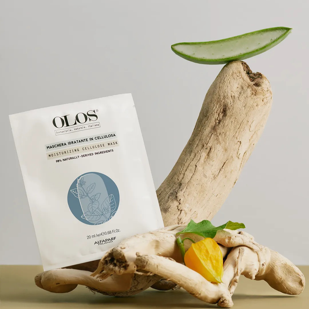 Olos Maschera Idratante in cellulosa nature