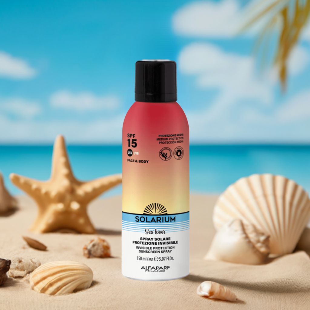 Solarium Sun Protection Spray Protezione spf15 mare