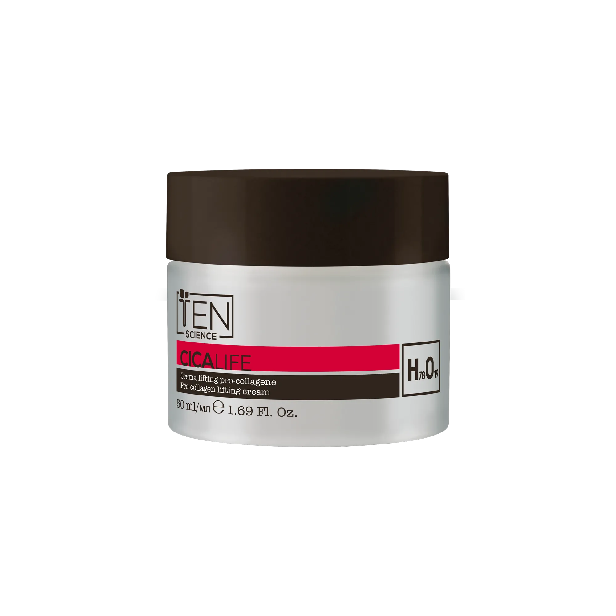 Ten Science Cica Life Crema Lifting Pro-Collagene - Rassodante Anti-Età con Centella Asiatica