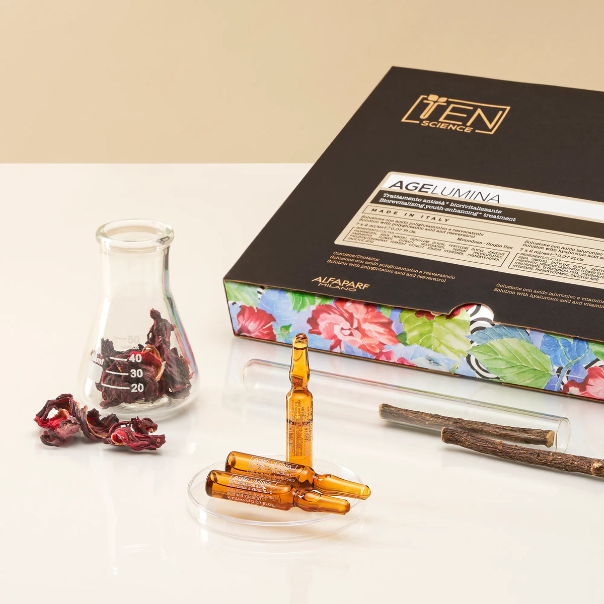 Ten Science Age Lumina Trattamento Antietà Biorivitalizzante Fiale 14 x 2ml ten
