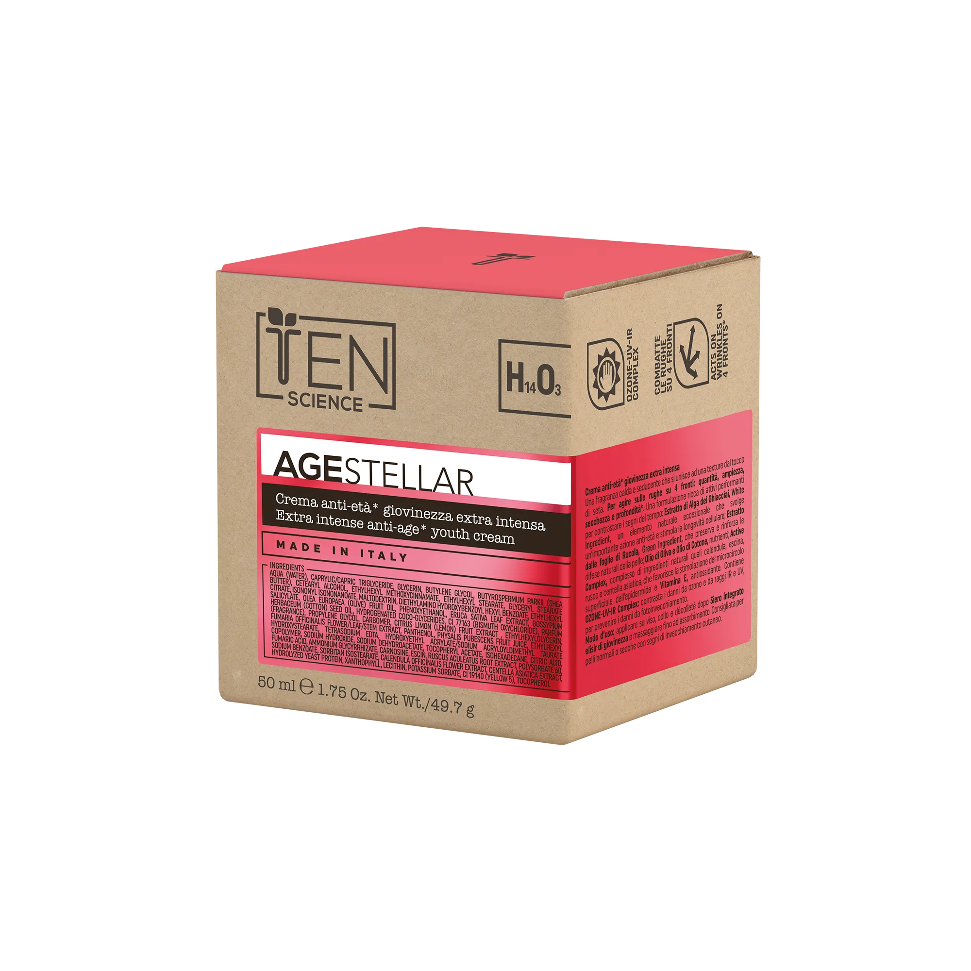 Ten Science Age Stellar Crema Anti-Età Giovinezza Extra Intensa pack