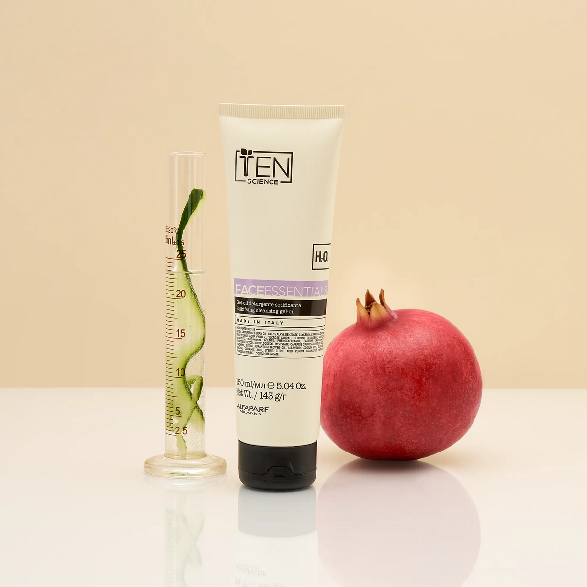 Ten Science Face Essentials Gel-Oil Detergente Setificante 150ml nature