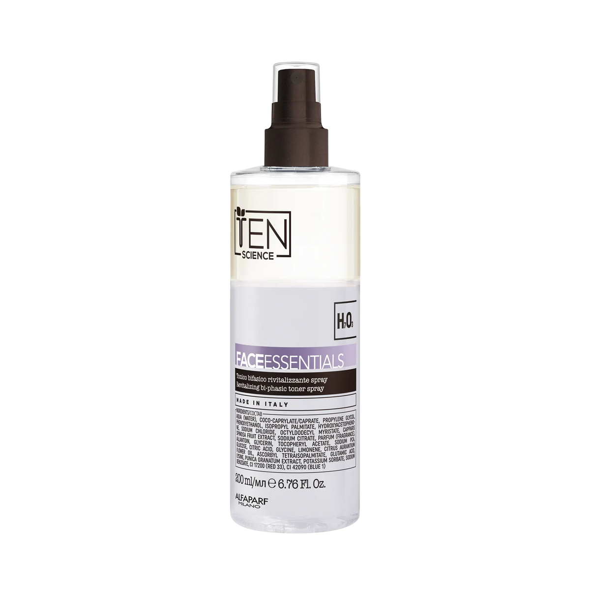 Ten Science Face Essentials Tonico Bifasico Rivitalizzante Spray 200ml