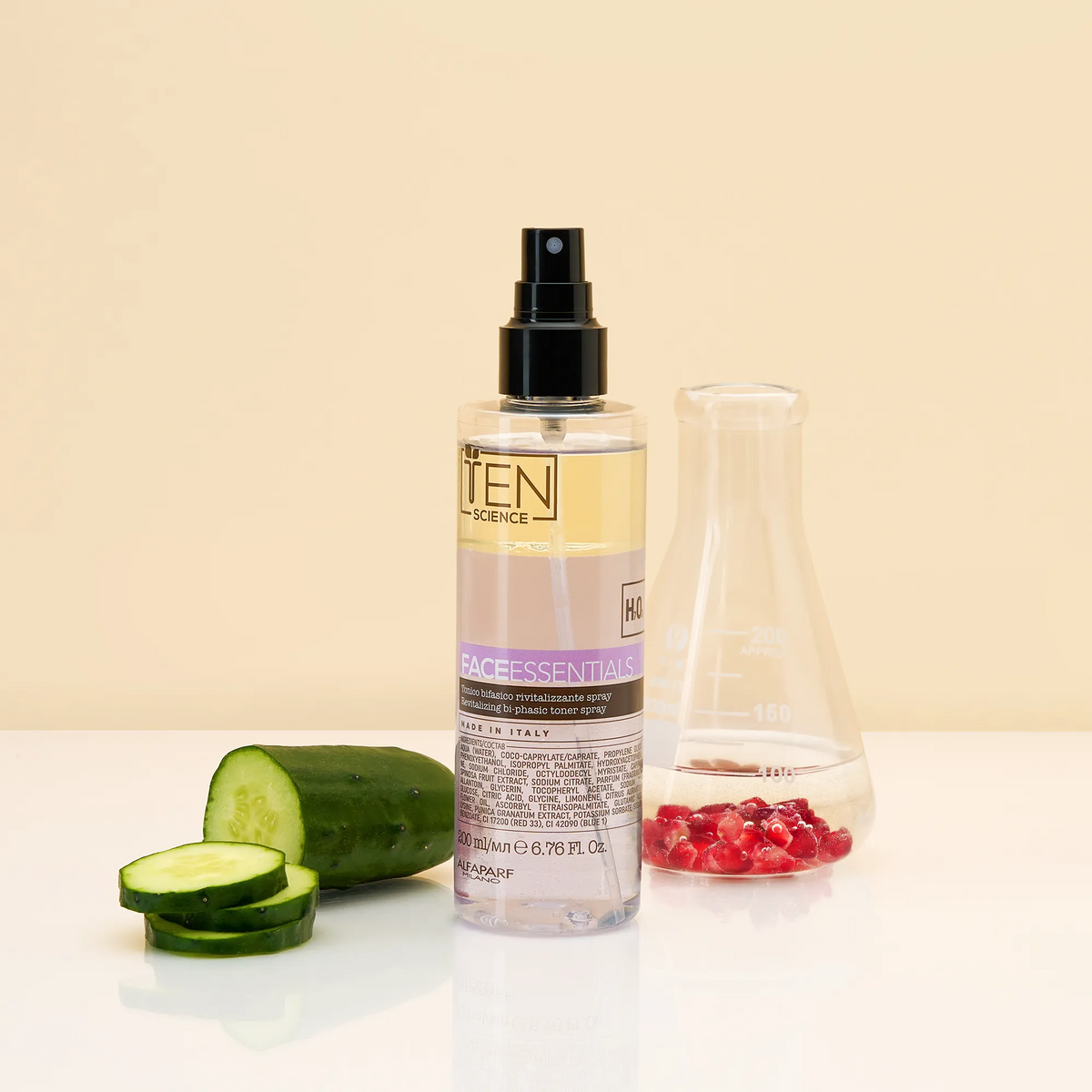 Ten Science Face Essentials Tonico Bifasico Rivitalizzante Spray 200ml Nature