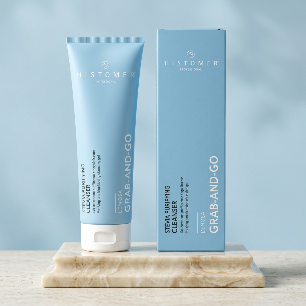 Histomer Leviosa Stevia Purifying Cleanser in primo piano